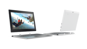 Lenovo Miix 320 Windows detachable in Platinum Silver and Snow White 2