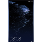 P10 dazzling blue large screen unlock UI