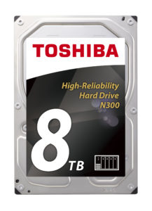 Toshiba 3.5HDD N300 Front 8TB