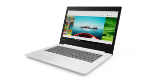01 Ideapad 320 14inch Hero Front facing left Internet browser Blizzard White
