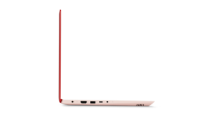 06 Ideapad 320S 14inch Tour Left side profile Coral Red