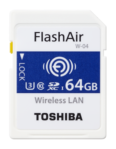 FlashAir W04 64GB L alta
