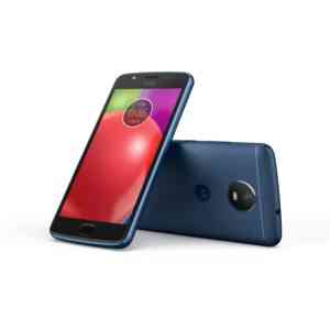 Moto E4 Oxford Blue Front Back With NFC