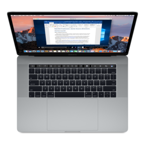 MacBook Pro with Touch Bar WinWord