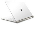 HP Spectre 13 Laptop Rear Quarter Ceramic White
