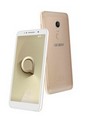 Alcatel 1C Metallic Gold Packaging view with FP