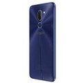 Alcatel 3X Metallic Blue Back Right with CE