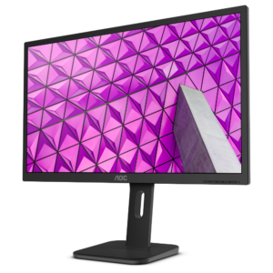 AOC Pro Line 27P1 Black Front Rigthside Monitor