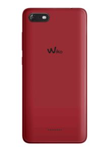 Wiko Tommy 3 Glossy Cherry Red Back