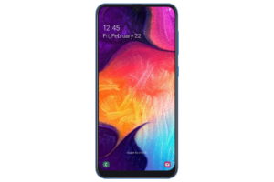 12 Galaxy A50 Blue Front