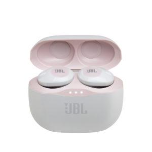 JBL TUNE120TWS Product Image Open Case Pink