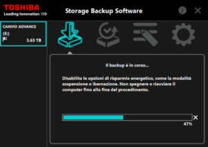 tohiba storage backup storage 11