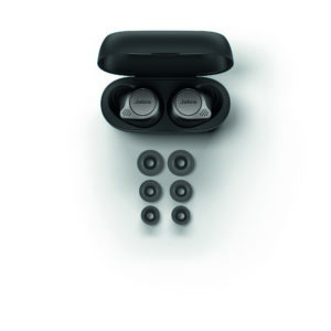 Jabra Elite 75t Titanium Black cradle earbuds accessories LB