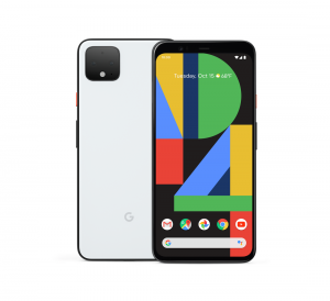 Clearly White Pixel 4 Front Back 2