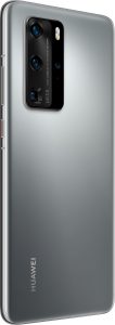 HUAWEI P40 PRO Silver Frost Rear 30 Right RGB