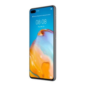 HUAWEI P40 Silver Frost Unlock Front 30 Left copia