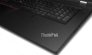 ThinkPad P17 Closeup Thinkpad Logo