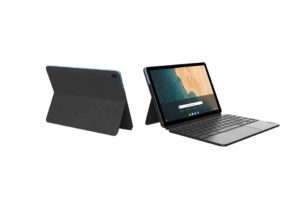 Lenovo IdeaPad Duet Chromebook keyboard attached