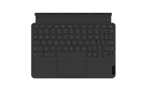 Lenovo IdeaPad Duet Chromebook top view keyboard