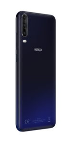 Wiko V730 VIEW4 LITE DEEP BLUE 3quart Back 01
