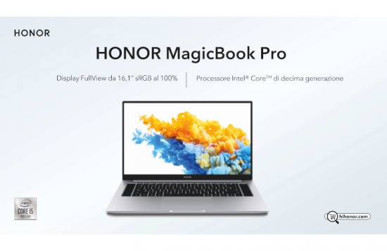 honor magicbook pro intel