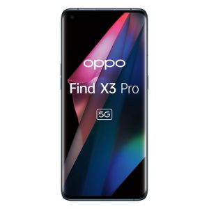 OPPO Find X3 Pro Blue Front ConLogo