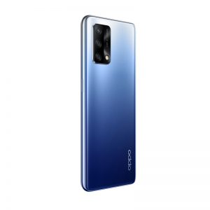 OPPO A74 Midnight Blue 45backleft