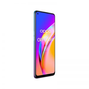 OPPO A94 5G CosmoBlue 45FrontLeft