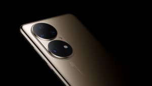HUAWEI P50 Pro Product KSP Shoot Angle 2 of back camera Gold