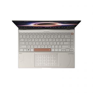 ZenBook 14X OLED Space Edition Product Photo Space Design NumberPad