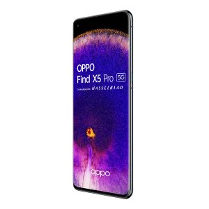 OPPO FindX5 Pro Productimages Front45Right Black RGB 1
