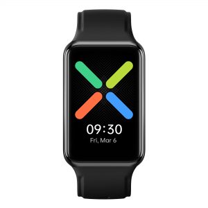 OPPO Watch Free black front RGB