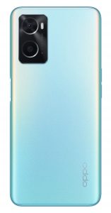 OPPO A76 product images Glowing Blue back RGB