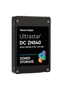 Ultrastar DC ZN540 NVMe ZNS SSD standingRight front noshadow HR