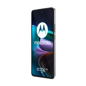 2022 Motorola edge 30 BasicPack SupermoonSilver FrontDynRight