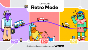 Retro Mode Waze 1