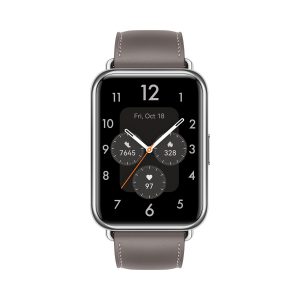 Watch Fit 2 Grey Leather 1