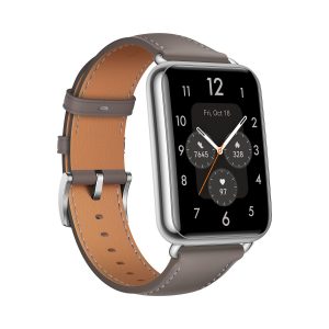 Watch Fit 2 Grey Leather 3