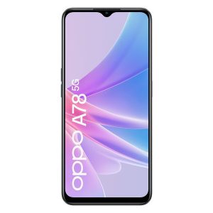 OPPO A78 5G Glowing Black Front01
