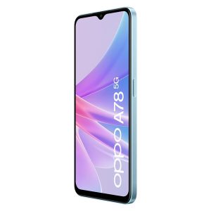 OPPO A78 5G Glowing Blue 45FrontRight