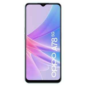 OPPO A78 5G Glowing Blue Front 02