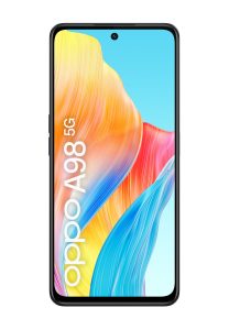 OPPO A98 5G Cool Black Front con logo1