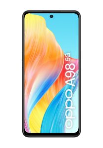 OPPO A98 5G Cool Black Front con logo2