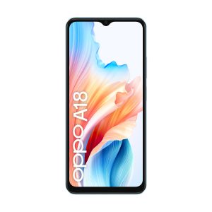 OPPO A18 Product Pic Glowing Blue 4