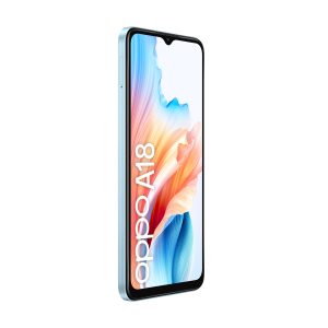 OPPO A18 Product Pic Glowing Blue 6