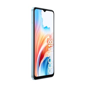 OPPO A18 Product Pic Glowing Blue 7