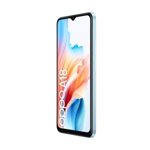 OPPO A18 Product Pic Glowing Blue 8