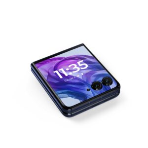 motorola razr 50 ultra razr Midnight Blue Render 08