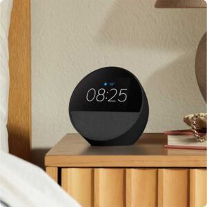 Echo Spot Black Nightstand