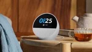 Echo Spot Living room